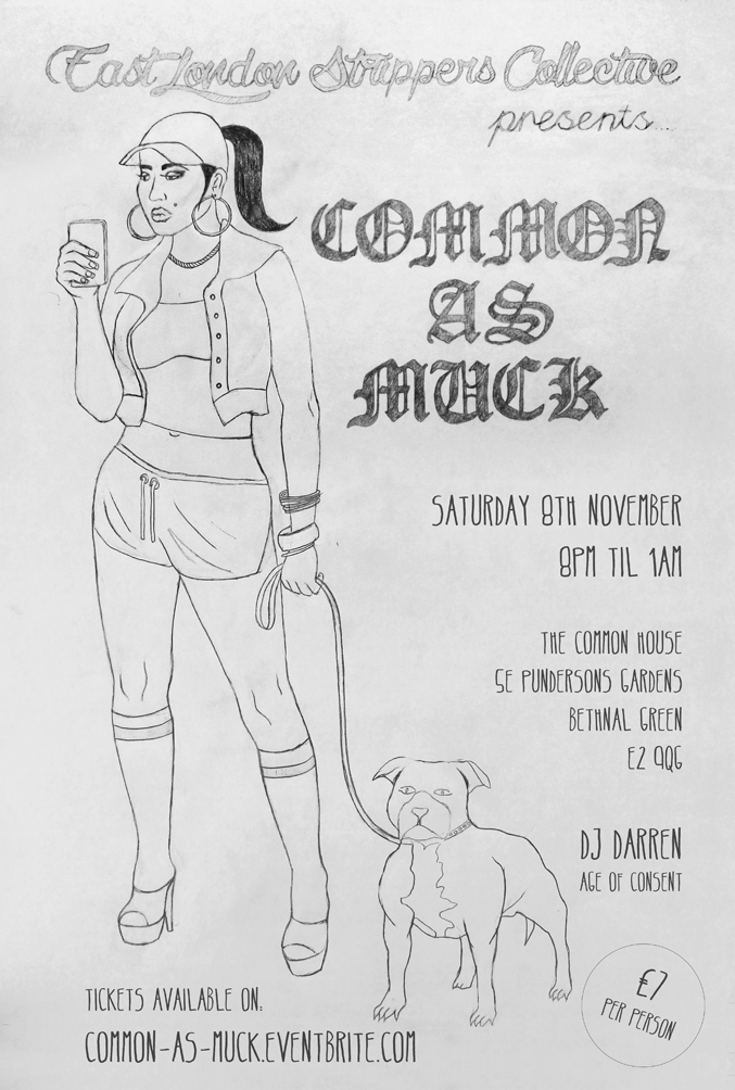 Common as muck poster belta copy