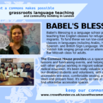 Babel's Blessing - grassroot language teaching and community building in London