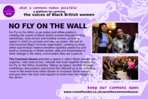 No Fly On The Wall - a platform for centring the voices of Black British Women